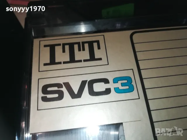 ITT SVC3 SV SUPER VIDEO TAPE-ВНОС SWISS 0110241710, снимка 11 - Аудио касети - 47424016