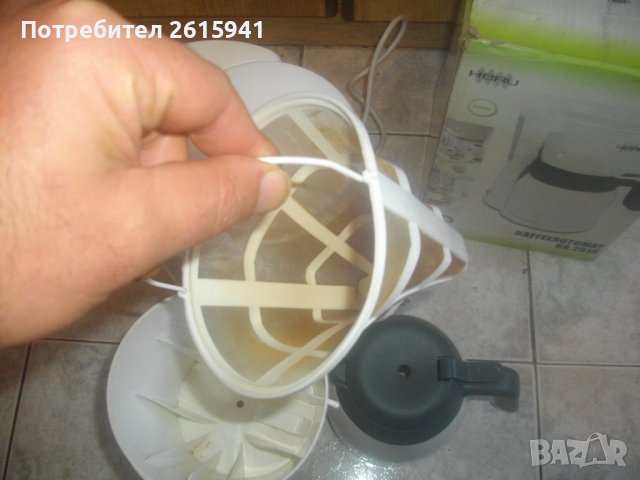 900 Вата-Немска Шварц Кафе машина-Отлчна-Почти Нова-HERU KA2510, снимка 12 - Кафемашини - 38558271