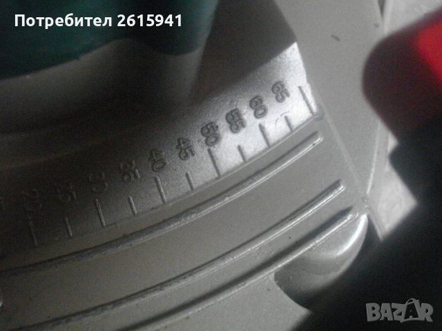 1300 Вата-Лазерен Немски Ръчен Циркуляр-Отличен-ф190мм-Реже 65мм-PARKSIDE PHKS1300A1, снимка 17 - Измервателни инструменти - 38590545