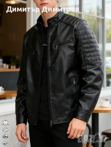 Якета кожени дълги,различни видове --50-55лв, снимка 2 - Якета - 52469176