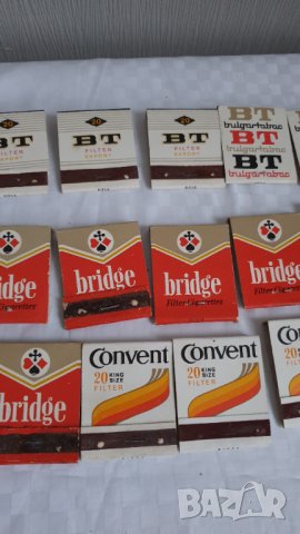 Стари български кибрити , кибрит - реклама цигари - 21 броя, снимка 3 - Колекции - 43715765