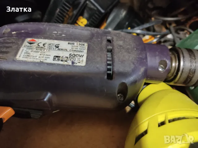 Ударни бормашини Sparky Елтос  Ударна бормашина Makita HP2051  Ударна бормашина Спарки, снимка 6 - Бормашини - 47803944