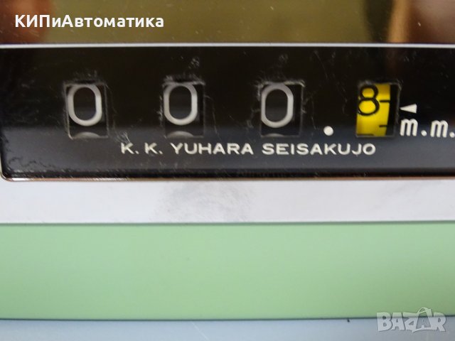 Електро-механичен брояч панелен K.K YUHARA Seisakujo R100 electromechanical counter , снимка 3 - Резервни части за машини - 39001149