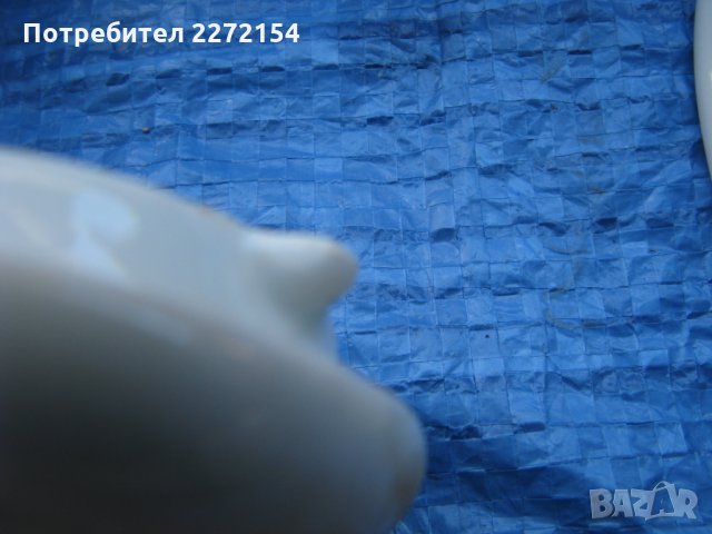 Ретро порцеланов чайник каничка захарница и 2 чаши, снимка 5 - Антикварни и старинни предмети - 33481946