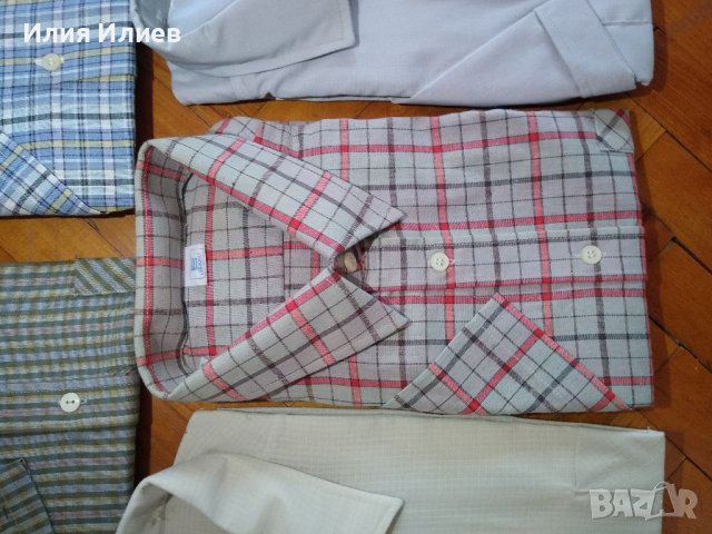 Нови мъжки памучни ризи, 6 броя, снимка 6 - Ризи - 38365042
