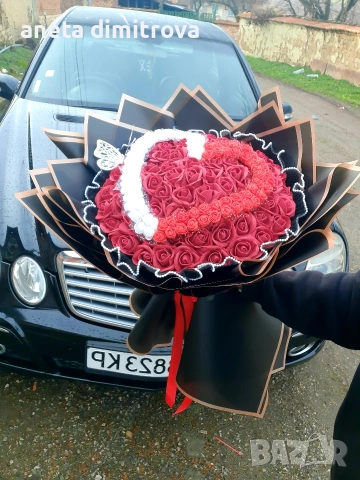 Букет Любов , снимка 3 - Романтични подаръци - 53267527