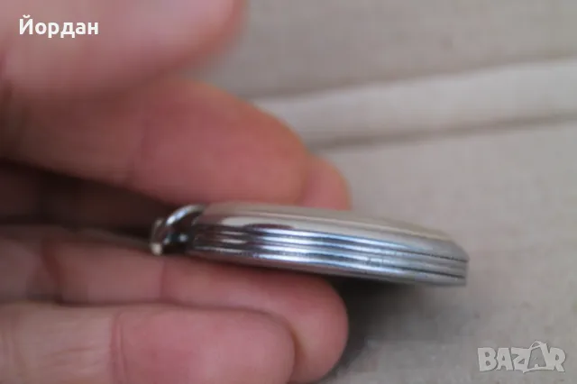 СССР джобен часовник ''Молния'' /15 камъка/, снимка 4 - Антикварни и старинни предмети - 48310435