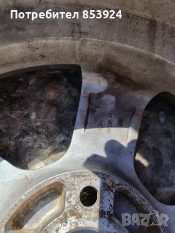 Алуминиеви джанти с зимни гуми, снимка 4 - Гуми и джанти - 50902060