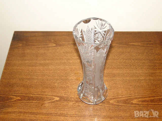 Кристална ваза, снимка 3 - Вази - 53144093