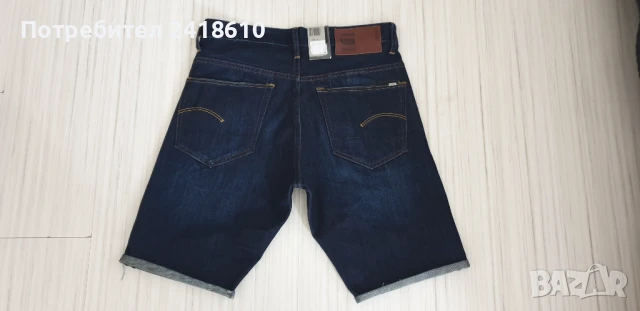 G - Star 3301 Tapered Short Jeans Mens Size 31 НОВО!  ОРИГИНАЛ! Мъжки Къси Дънкови Панталони!, снимка 9 - Къси панталони - 50565220