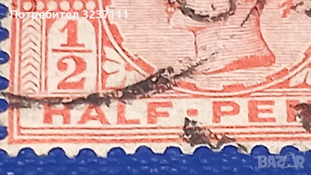 Victoria - HALF PENNY, снимка 2 - Филателия - 48657956