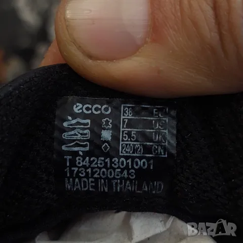 кожени спортно /ежедневни обувки ECCO Cool 2.0 Gore-Tex номер 38, снимка 4 - Други - 49012706