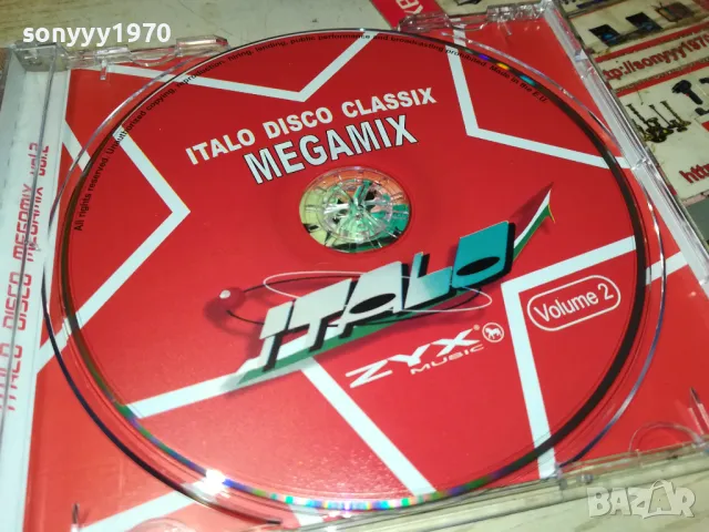 ITALO MEGA DANCE CD 2105251208, снимка 2 - CD дискове - 50373376