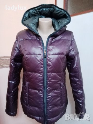 Tom Tailor Denim, Двулицево, Оригинално, с Гъши Пух, Размер S/M. Код 2108, снимка 3 - Якета - 43467461