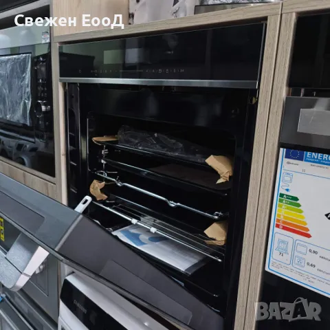 фурна за вграждане с микровълнова HANSEATIC, снимка 2 - Печки, фурни - 48963399