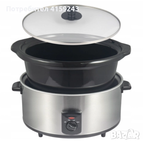 Slow Cooker тенджера Royalty Line SLC1012/SLC1013 – спестява време, съхранява вкуса, снимка 5 - Други - 51628992