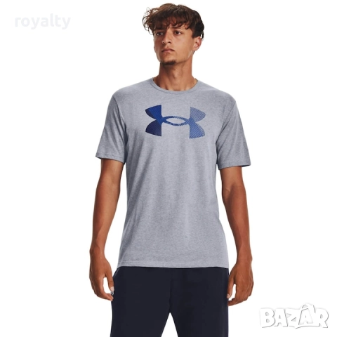 Under Armour Оригинална Мъжка Тениска Boxed Sports, Сив