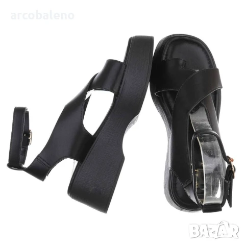 Дамски сандали на платформа, 2цвята , снимка 10 - Сандали - 50839435