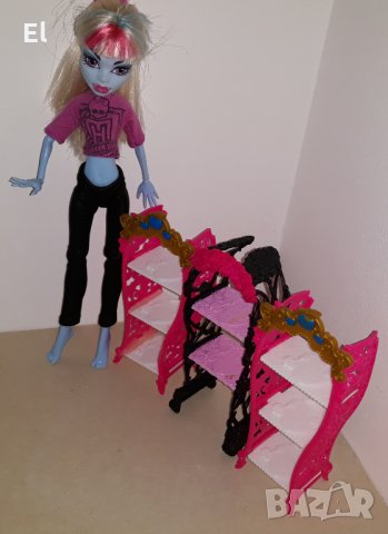 9 броя Оригинални мебели обзавеждане за кукли барби монстър хай евър афтър хай , снимка 6 - Кукли - 27604225