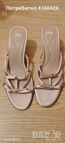 продавам нови обувки Зара, снимка 3 - Дамски обувки на ток - 53584931