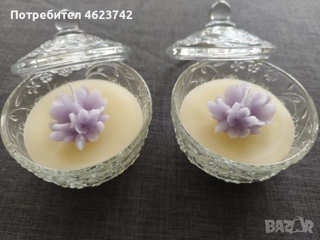 Ароматна свещ, снимка 2 - Декорация за дома - 52122459