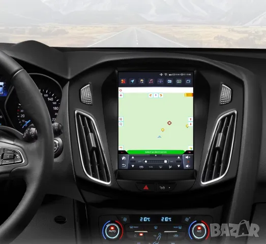 Мултимедия, Двоен дин, Навигация, за Ford Focus, вертикална, TESLA, 2011-2019, 9.7 инча, Android DIN, снимка 8 - Аксесоари и консумативи - 49445480