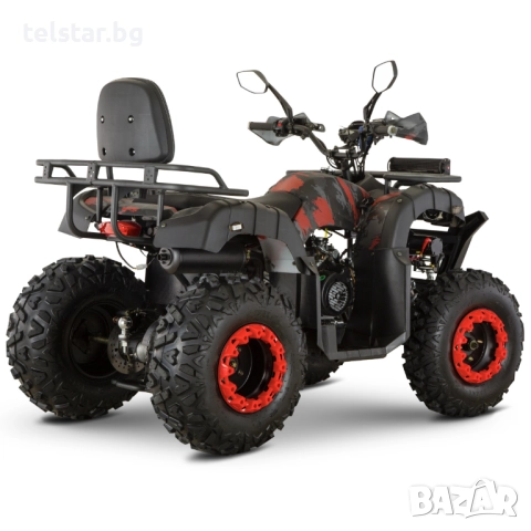 ATV TELSTAR COMMANDER 220cc с лебедка и всички екстри Нов модел 2025 с големи гуми фабричен теглич, , снимка 6 - Мотоциклети и мототехника - 52405698