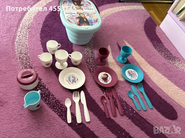 Сервиз за хранене Frozen 2, снимка 2 - Играчки за стая - 51419074