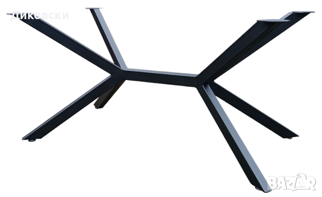 Елегантен стабилен метален крак за маса. Модел 020, снимка 5 - Маси - 52591110