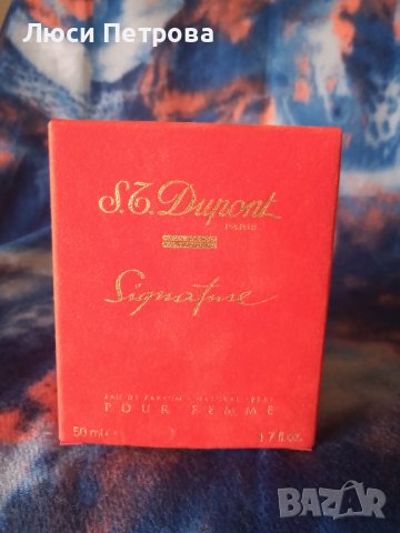 Продавам дамски S.T. Dupont Signature EDP за жени 50 мл, снимка 4 - Дамски парфюми - 40130528