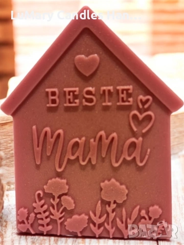 Свещ “ За мама”, снимка 7 - Декорация за дома - 53223456