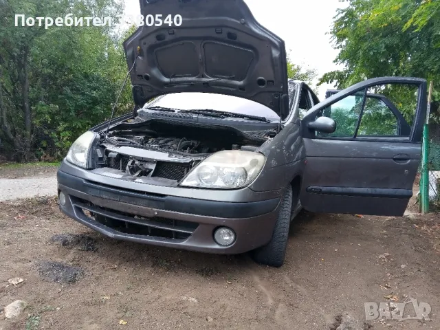 Рено Меган Сценик бензин на ЧАСТИ 1.6/16 v/2001 година , снимка 16 - Автомобили и джипове - 47452881