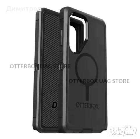 Оригинален удароустойчив каучуков  калъф Otterbox за Samsung S25 ULTRA черен, снимка 8 - Калъфи, кейсове - 49935182