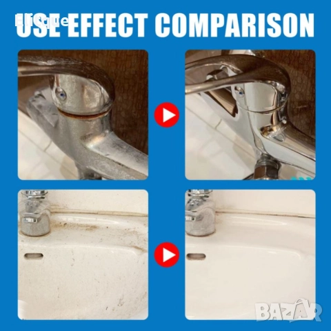 Мощен почистващ препарат за баня, 60 мл, снимка 2 - Други - 52903103