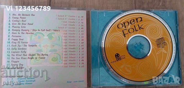 СД - OPEN FOLK (ВЕЛИКОБРИТАНИЯ)- МУЗИКА, снимка 3 - CD дискове - 27686287