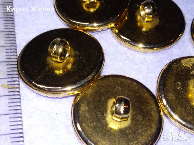 ЛОТ ШЕСТ ФЛОРАЛНО ВИНТИДЖ СТИЛНО ОРНАМЕНТИРАНИ ПОЗЛАТЕНИ МЕТАЛНИ КОПЧЕТА 24830, снимка 11 - Колекции - 43551685