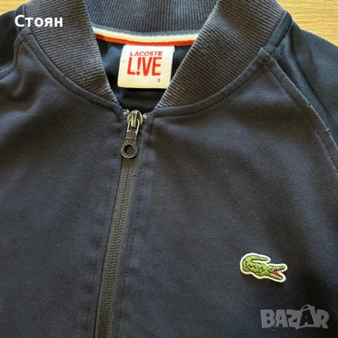 Lacoste Zip Up, снимка 2 - Спортни дрехи, екипи - 51374953