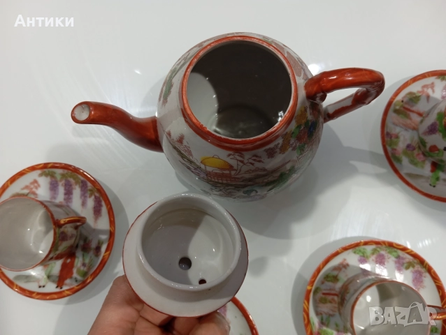 Порцеланов китайски стар сервиз , снимка 9 - Сервизи - 52540581