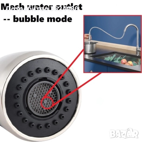 Кухненски аератор 3 в 1   4438, снимка 6 - Аксесоари за кухня - 52554708