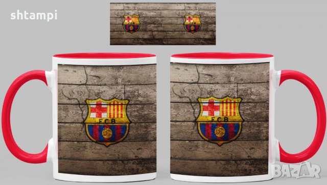 Чаша Барселона Barcelona Керамична, снимка 5 - Фен артикули - 34783351