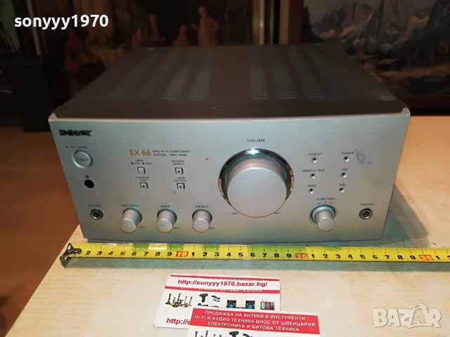 SONY TA-EX66 STEREO AMPLIFIER-MADE IN JAPAN 1109221056, снимка 5 - Ресийвъри, усилватели, смесителни пултове - 37965124