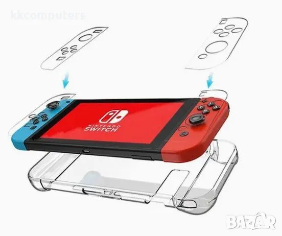 алъф силикон Coteci за Nintendo Switch / Прозрачен / Баркод : 3131081