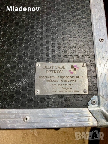 Кейс с външни размери 48/48/24см.