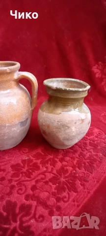 3бр стари керамични гърнета , снимка 2 - Антикварни и старинни предмети - 52443100