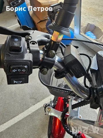 Електрическа триколка VOLT ELECTRIC A3 Traffic 750W Червена, снимка 6 - Мотоциклети и мототехника - 48884698