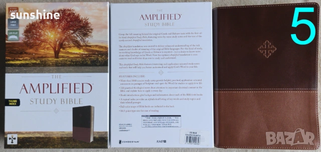 Библии на английски | Bible Amplified NKJV Woman's Study Orthodox, снимка 6 - Учебници, учебни тетрадки - 53526661