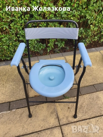 сгъваем тоалетен стол за възрастни, снимка 2 - Тоалетни столове - 52188427