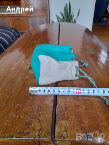 Стара кожена кесия #2, снимка 5 - Други ценни предмети - 43133461