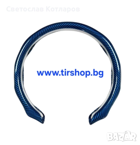 Протектор за волан 90% - Синьо Карбон, снимка 2 - Аксесоари и консумативи - 51614822