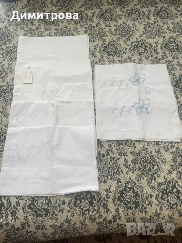 Калъфки за възглавници с бродерия